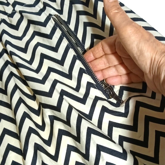 Miss Pinky 100% Polyester Light Creamy & Black Casual Dress Made In India Size L - Picture 13 of 15